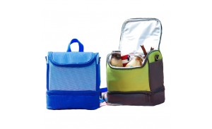 Double Deck Cooler Insulated Lunch Tote Bag Backpack for Adult